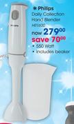 Philips Daily Collection Hand Blender-HR1600