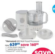 Kenwood 400 Watt Food Processor