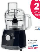Kambrook 1.2Ltr Food Processor