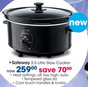 Safeway 3.5Ltr Slow Cooker