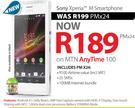 Sony Xperia M Smartphone-On MTN Any Time 100