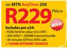 Sony Xperia M Smartphone-On MTN Any Time 200