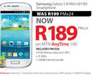 Samsung Galaxy S III Mini(i8190) Smartphone-On MTN Any Time 100