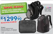 Targus Travel 15.6"Notebook Bag orCorporate Traveller 15-16"Backpack orTraveller 14.1"Toploader Each