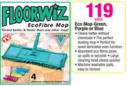 Eco Mop-Green, Purple Or Blue