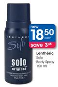 Lentheric Solo Body Spray-150ml