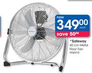 Safeway 40cm Metal Floor Fan PIA2918