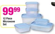 12 Piece Microwave Set