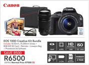 Canon EOS 100D Creative Kit Bundle