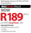 Samsung Galaxy S III Mini(i8190) Smartphone-On MTN Any Time 100