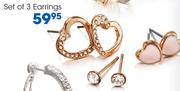 Set of 3 Earrings