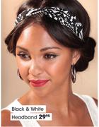 Black & White Headband