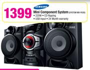 Samsung Mini Component System System MX-F630