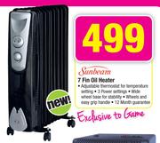 Sunbeam 7 Fin Oil Heater