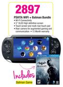 PSVITA WiFi + Batman Bundle