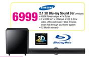 Samsung 2.1 3D Blu-Ray Sound Bar HT-E8200