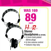 Hedrox Stereo Headphone