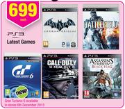 PS3 Latest Games-Each