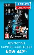 PC DVD Red Faction Complete Collection-4 Games