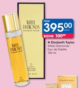 Elizabeth Taylor White Diamonds Eau De Toilette-100ml-Each