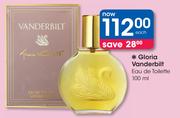 Gloria Vanderbilt Eau De Toilette-100ml-Each