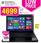 HP Celeron Notebook 2D01