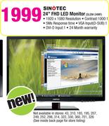 Sinotec 24" FHD LED Monitor SLEM-24MF
