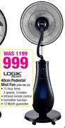 Logik 40cm Pedestal Mist Fan FAN SW-22
