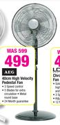 AEG 40cm High Velocity Pedestal Fan