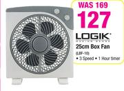 Logik 25cm Box Fan LBF-10