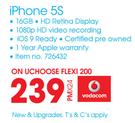 Apple iPhone 5S-On uChoose Flexi 200