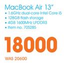Apple MacBook Air 13" MJVE2
