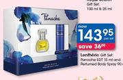 Lentheric Gift Sets Panache EDT 15ml & Perfumed Body Spray 90ml-Per Set