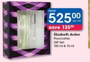 Elizabeth Arden Provocative Gift Sets-100ml & 15ml Per Set