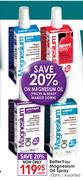 Better You Magnesium Oil Spray Assorted-100ml Each