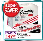 Slow-Mag 60 Capsules + 10 Fizzies