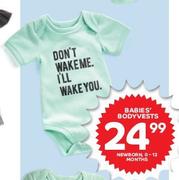Babies Bodyvests Newborn (0-12 Months)