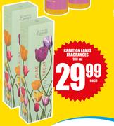 Creation Lamis Fragrances-100ml Each