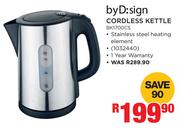 ByD:sign Cordless Kettle BK1700CS