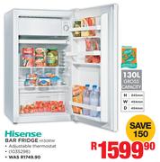 Hisense 130L Bar Fridge H130RW