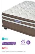 Sleepmasters 152Cm (Queen) Savannah Pillow Top Base Set