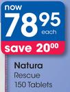 Natura Rescue 150 Tablets-Each
