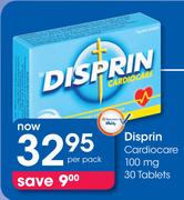 Disprin Cardiocare 100 mg 30 Tablets-Per Pack