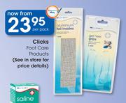Clicks Foot Care Products-Per Pack