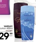 Yardley Lotion-400ml Each