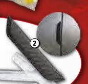 Door Guard Set 2 Piece Set Carbon Fibre DG31M
