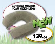 Autogear Memory Foam Neck Pillow NP002