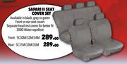 Safari II Seat Cover Set Front SC30M/32M/34M