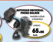 Autogear Universal Phone Holder UHM04/5-Each