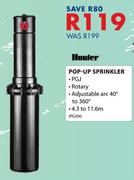 Hunter Pop Up Sprinkler